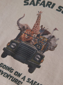 NAME IT T-shirt Voto Chateau Gray Adventure